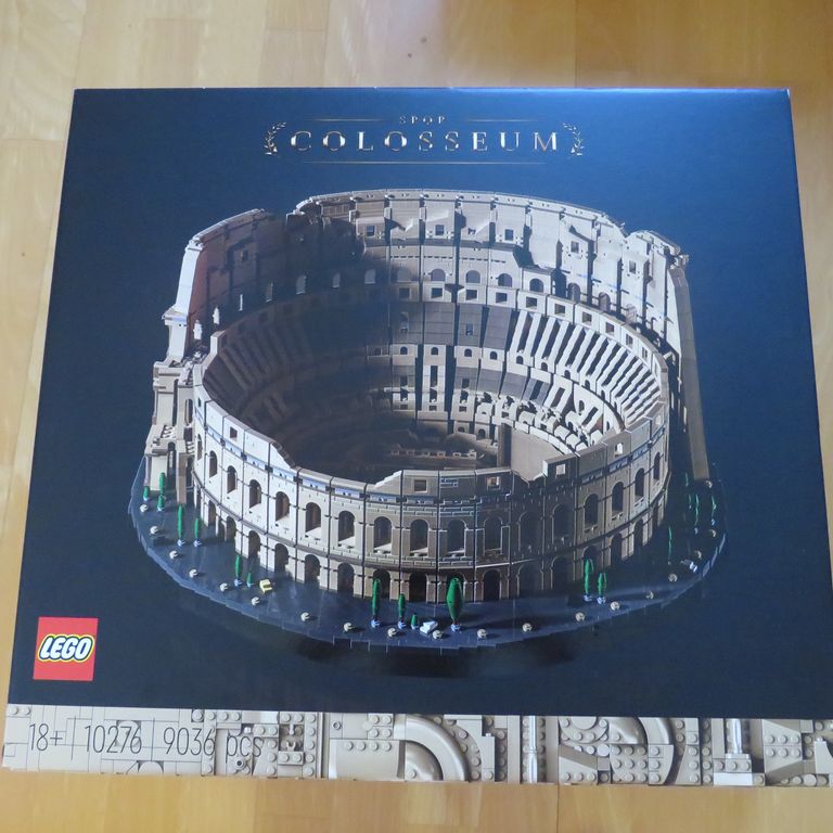 Die äußere Verpackung des Kolosseums