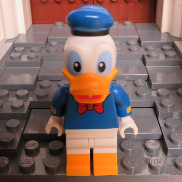 Donald Duck von vorne
